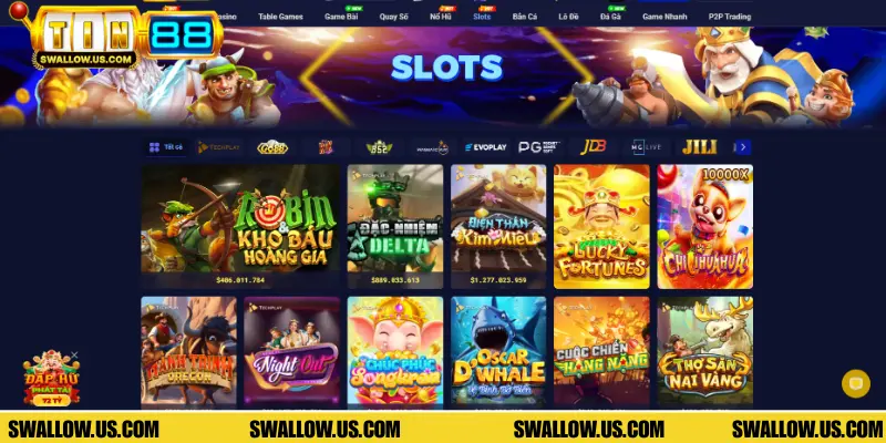 Quay Slot cực đã – Rinh ngay Jackpot khủng